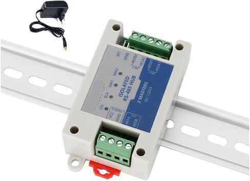 اثنان رئيسيان واحد/متعدد تابع RS485 مكرر ذاكرة تخزين مؤقت عزل إلكتروني ضوئي Modbus Dual Master Hub in Kuwait