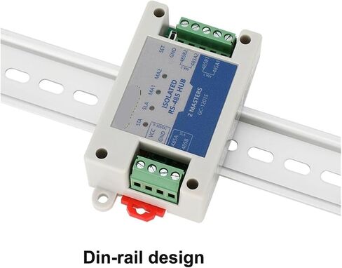 اثنان رئيسيان واحد/متعدد تابع RS485 مكرر ذاكرة تخزين مؤقت عزل إلكتروني ضوئي Modbus Dual Master Hub in Kuwait