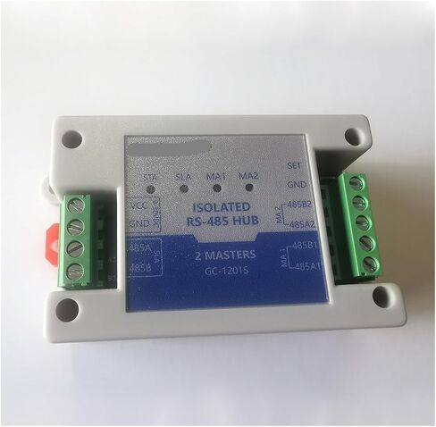 اثنان رئيسيان واحد/متعدد تابع RS485 مكرر ذاكرة تخزين مؤقت عزل إلكتروني ضوئي Modbus Dual Master Hub in Kuwait