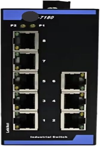 Industrial Grade Ethernet Switch 5 Port 8 Port Industrial Switch 12V24V Guide Switch IDM-7180 IDM-7150 in Kuwait