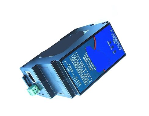 ZLAN5143D Din Rail Mounting Serial to Ethernet خادم الجهاز Modbus RS485 إلى / IP DC9-24V in Kuwait