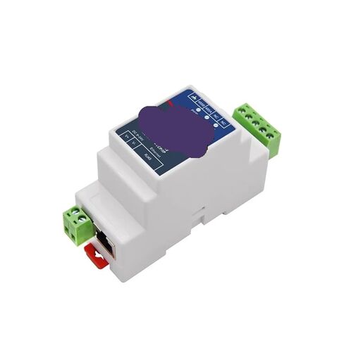ZLAN5143D Din Rail Mounting Serial to Ethernet خادم الجهاز Modbus RS485 إلى / IP DC9-24V in Kuwait