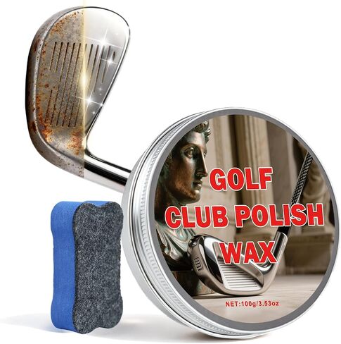 Golf Club Polishing Kit - Professional Golf Club Cleaner and Scratch Remover - Advanced Rust Remover for Irons&Putters - Restores Mirror Finish - All-in-One Golf Accessories Maintenance Gift Set in Saudi Arabia