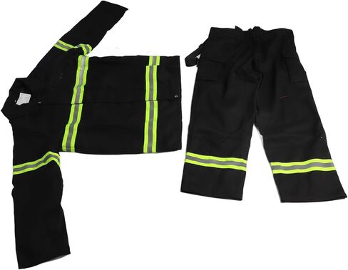 5 Piece Mystical/Fantasy Retardant Workwear Suit with Reflective Tape, High Visibility Heat Insulation Safety Clothing, Navy Blue (XXXL) in Saudi Arabia