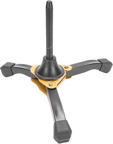 Straight Saxophone Stand, Folding Portable Tripod Iron Stand for Woodwind Instruments, with Rubber Caps for Clarinet Flute Saxophone Trumpet in Kuwait