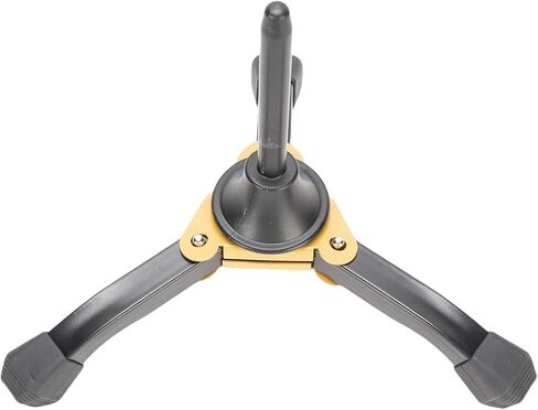 Straight Saxophone Stand, Folding Portable Tripod Iron Stand for Woodwind Instruments, with Rubber Caps for Clarinet Flute Saxophone Trumpet in Kuwait