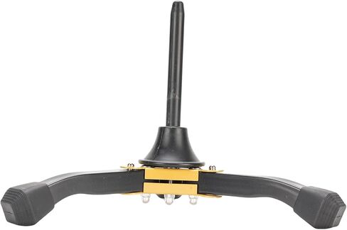 Straight Saxophone Stand, Folding Portable Tripod Iron Stand for Woodwind Instruments, with Rubber Caps for Clarinet Flute Saxophone Trumpet in Kuwait