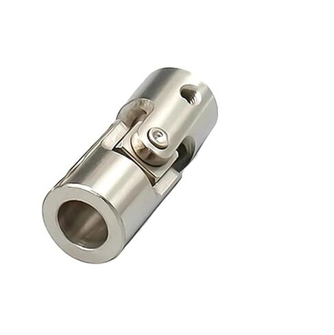 1pc Universal Joint Coupling Metal Cardan Joint Motor Connector with Screw Wrench Shaft Adjustable in Kuwait