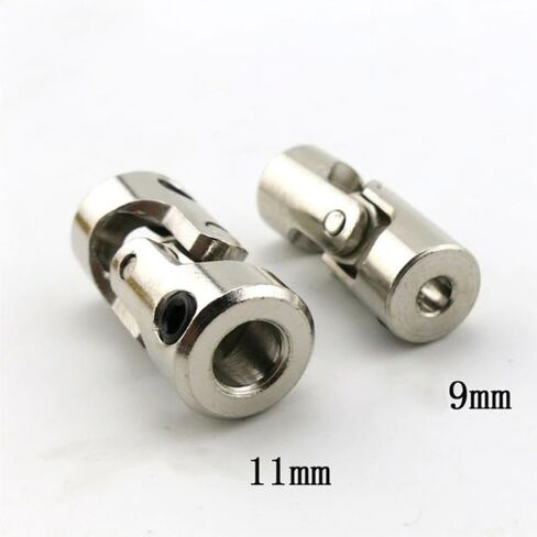 1pc Motor Connector Joint 2mm 3mm 3.17mm 5mm 6mm 8mm 10mm Universal Joint Model Metal Small Miniature Coupling Shaft Adjustable in Kuwait