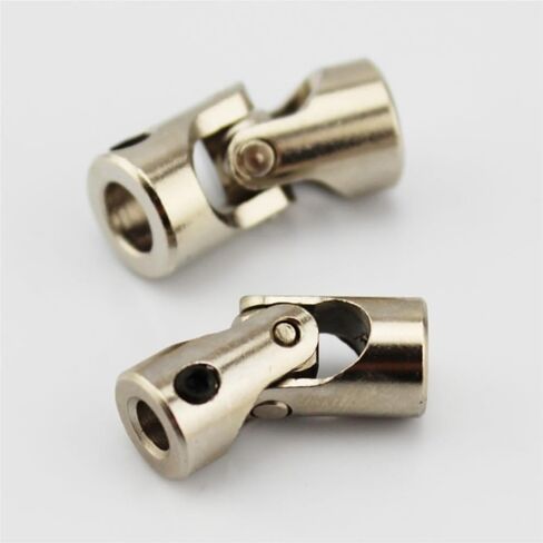 1pc Motor Connector Joint 2mm 3mm 3.17mm 5mm 6mm 8mm 10mm Universal Joint Model Metal Small Miniature Coupling Shaft Adjustable in Kuwait