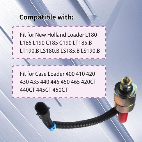صمام الملف اللولبي مناسب لـ New Holland L180 L185 L190 Case 410 420 430، استبدال 87445988 84128132 in Kuwait