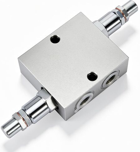 Pindex DCRV45-06N صمام وسادة تخفيف هيدروليكي كروس مزدوج 3/8 "منافذ NPT 12 GPM لأسطوانة محرك صمام التحكم in Kuwait