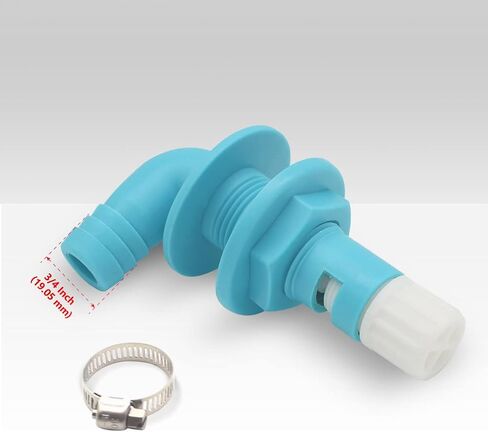 رأس رش Livewell Aerator قابل للتعديل لخرطوم 3/4 بوصة in Kuwait