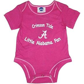 VF Alabama Crimson Tide Infant Baby One Piece Bodysuit Creeper - Pink in Kuwait