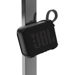 حافظة مغناطيسية متوافقة مع مكبر صوت بلوتوث JBL GO 4، حامل 3 في 1 مع حزام مضاد للانزلاق قابل للإزالة لعربة الجولف، القطب، الدراجة، الدراجة النارية، RV، ATV، ملحقات غطاء مكبر صوت محمول للغاية in Kuwait