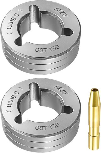 Drive Roll Kit.023" V-Groove Fit for Millermatic Multimatic Replace 087131 | Fit for Millermatic 200 210 212 250 251 252 DVI Pulser Vintage, Fit for Multimatic 200 215 220 AC/DC 255, Replace 87131 in Kuwait