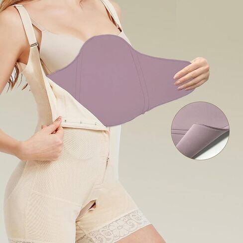 Unique Shape Breathable High Elasticity Foam Abdominal Board Light Purple for Postpartum Recovery for Women, 20.1 X 10.6 Inches in Kuwait