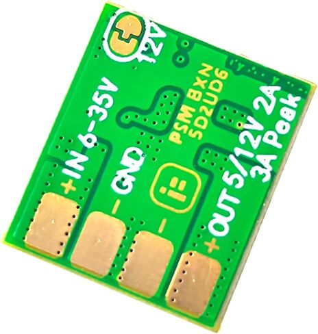 2PCS 2-8S BEC Voltage Regulator Module, 5V/2A 12V/3A Mirco BEC Output Power Supply Module Board for RC FPV Racing in Kuwait