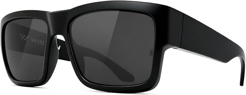 WISTON XL Z87 Sunglasses for Big Wide Heads Men Women,TR90 Ultralight Square Frame UV400 Protection Safety Work Glasses in Saudi Arabia