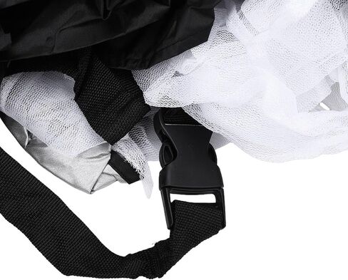 Keenso Running Parachute,Running Parachute Speed Training,Black,Ideal for Various Sports Activities Including Soccer, Basketball and So Forth. in Kuwait