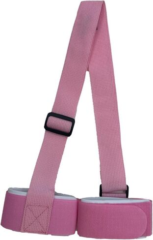 Ski & Pole Carrier Strap, Adjustable Shoulder Strap for Skis & Snowboards, Nylon Lash Fixing Belt (45-120cm/17.7-47.2in) in Kuwait