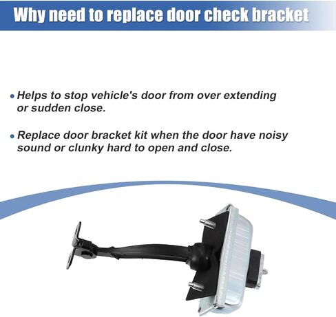 Door Hinge Check Strap for for Expedition 2003-2017 Replacement Car Door Check Arm Stop Strap Stay Assy Accessories OEM:7L1Z-7823552-A in Kuwait