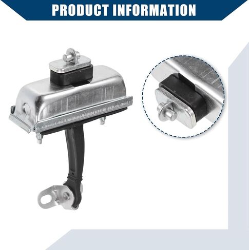 Door Hinge Check Strap for Chrysler for Sebring for Convertible 1998-2006 Replacement 2 Pcs Car Door Check Strap Accessories OEM:4658467AB in Kuwait