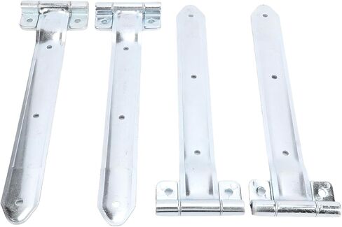 16in Trailer Door Hinge Strap, Metal Offset Bent Hinge for Side Door Enclosed Cargo Utility RV Trailer in Saudi Arabia