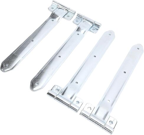 16in Trailer Door Hinge Strap, Metal Offset Bent Hinge for Side Door Enclosed Cargo Utility RV Trailer in Saudi Arabia