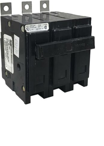 Eaton Cutler-Hammer CHBAB3025H CH BAB3025H 25A QCKLAG Bolt ON 3P 240V، أسود in Kuwait