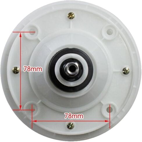 NieKe Square Shaft Height 35mm Universal Washing Machine Reducer Gearbox Motor Reducer Clutch Household Washing Machine Repair Parts in Kuwait