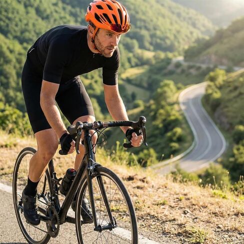 وسادات فرامل من الكربون لدراجات الطريق، متوافقة مع Shimano Dura Ace/Ultegra/105 وSRAM، مركب كربون الفلين المقاوم للحرارة، أداء منخفض الضوضاء، زوجين لعجلات ألياف الكربون in Kuwait