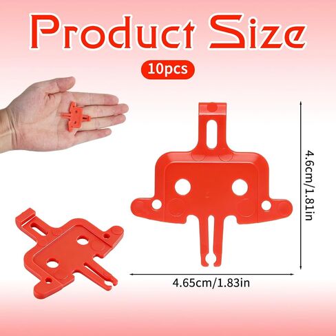 4 PCS Bicycle Brake Spacer, Bike Disc Brake Pads Bikes Hydraulic Disc Pads Brakes Pad Empty Pinch Spacer Hydraulic Spreader Cycling Repair Instert Tools for MTB, Road Bikes in Kuwait