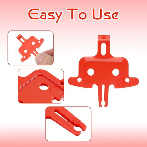 4 PCS Bicycle Brake Spacer, Bike Disc Brake Pads Bikes Hydraulic Disc Pads Brakes Pad Empty Pinch Spacer Hydraulic Spreader Cycling Repair Instert Tools for MTB, Road Bikes in Kuwait
