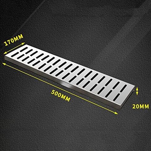 Efficient Stainless Steel Drain Grate Cover for Kitchen & Driveway - Easy Installation, Water Flow Management, Sewer & Trench Grill, Durable Drainage System in Kuwait