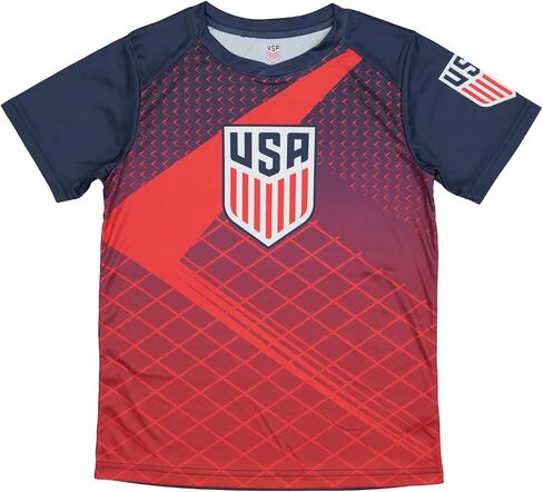 Outerstuff US Soccer Team USA Kids 4-16, Youth V-Neck Jersey Tee in Kuwait