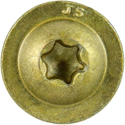 Jake Sales #10 x 3 Bronze Star Multipurpose Exterior Coated Modified Truss Head Cabinet Wood Screw Torx/Star Drive Head - (1 Pound - 62 Approx. Screw Count) in Kuwait