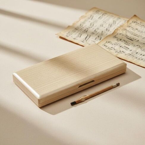 Oboe insert Storage Box Prevents Warping Solid Wood Woodwind Storage Box Closure Woodwind Accessory for Orchestra in Kuwait