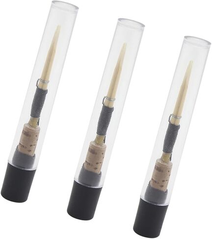 Toddmomy 3pcs Natural Cane Oboe Reeds in C Key Instrument Reeds for Students and Beginner Players with Tube Sleeve Compact Wind Instrument Accessories in Kuwait