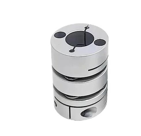1pc CLCA-D26x33 Double Diaphragm Aluminum Alloy Elastic Coupling For: 26mm x 33mm Stepper Screw Servo Motor Connection, Bore: 5~14mm(12mm to 12mm) in Kuwait