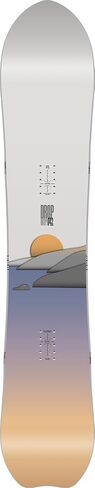 Nitro Drop Women's All-Mountain Snowboard - Mid Flex, Stable Ride, Responsive - Freeride, Groomers in Kuwait