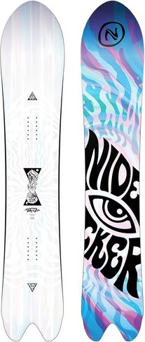 Nidecker Beta Freeride Snowboard - Tapered Directional Shape, Effortless Float, Mid-Soft Flex - Powder, All-Mountain in Kuwait