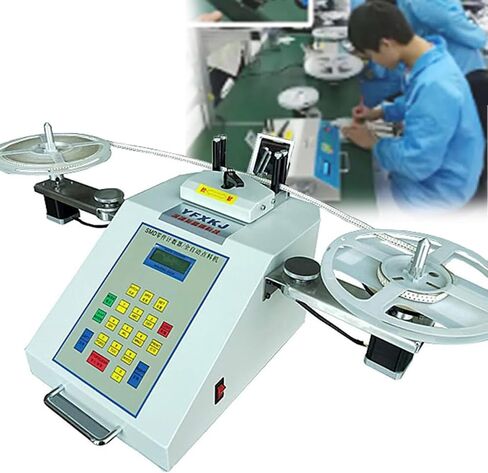 آلة عد المكونات SMT/SMD الأوتوماتيكية، عداد أجزاء البكرة مع كشف التسرب وشاشة LCD، نطاق العد -99999~99999 قطعة، لإدارة المخزون in Kuwait