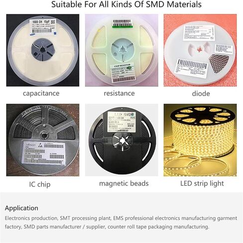 آلة عد المكونات SMT/SMD الأوتوماتيكية، عداد أجزاء البكرة مع كشف التسرب وشاشة LCD، نطاق العد -99999~99999 قطعة، لإدارة المخزون in Kuwait
