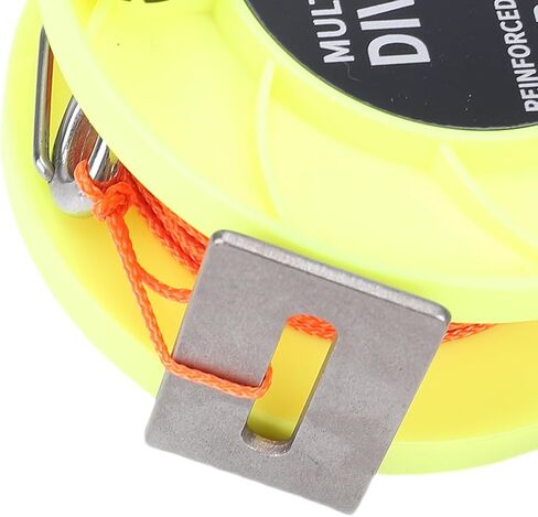 Drfeify Scuba Dive Reel، هيكل ABS والفولاذ المقاوم للصدأ مع خط 150 قدم ومقبض مريح، من أجل انجراف حطام الغوص في كهف الغوص in Kuwait