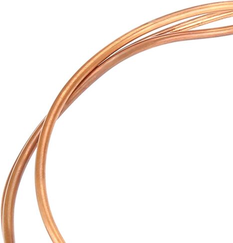 WALFRONT 2m T2 Soft Copper Coil Tube, Ductile with High Thermal Conductivity, for Refrigeration and HVAC Applications in Saudi Arabia