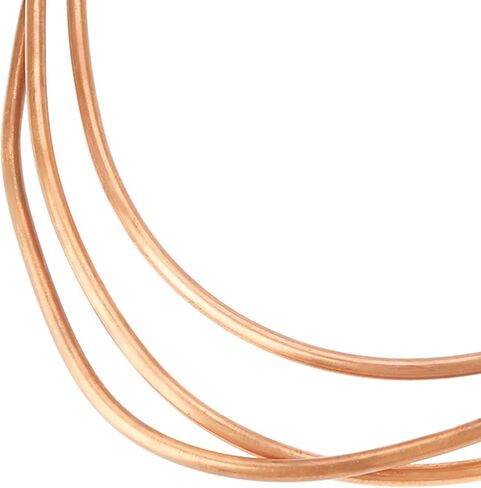 WALFRONT 2m T2 Soft Copper Coil Tube, Ductile with High Thermal Conductivity, for Refrigeration and HVAC Applications in Saudi Arabia