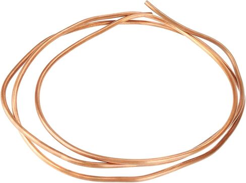 WALFRONT 2m T2 Soft Copper Coil Tube, Ductile with High Thermal Conductivity, for Refrigeration and HVAC Applications in Saudi Arabia