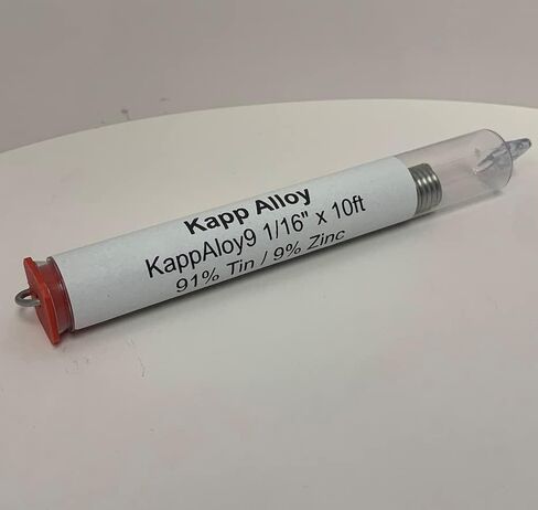 KappAloy9 tin solder for Aluminum to Aluminum and Copper- 1/16" x 9 foot tube in Saudi Arabia