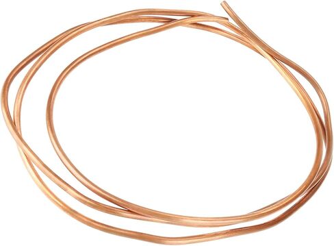 Jeffergarden 2m T2 Soft Copper Coil Tube, Ductile with High Thermal Conductivity, for Refrigeration and HVAC Applications in Kuwait